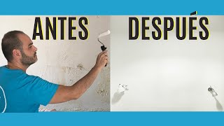 💦Reparar humedad en paredes interiores Fácil y duradero [upl. by Nalehp]