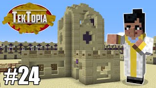 TekTopia 24  The Cleric Heals All Minecraft Villager Mod [upl. by Standing]