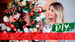 DIY GUIRLANDA DE NATAL PERSONALIZADA ♡ [upl. by Cyd557]