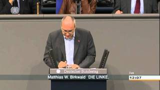 Matthias W Birkwald DIE LINKE steht für Menschenwürde und für soziale Sicherheit [upl. by Acissev]