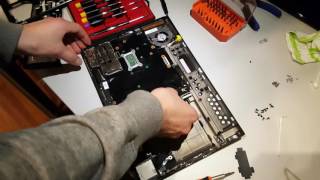 How To Change The Thermal Paste In Your Laptop Thinkpad X220 [upl. by Nugesulo]