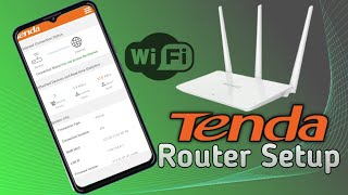 How To Setup This Tenda Wireless Router And Configuration টেনডা রাউটার সেটআপ Bangla Tutorial [upl. by Yragerg]