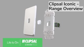 Clipsal Iconic  Range Overview [upl. by Scribner]