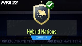 FIFA 22 HYBRID NATIONS SBC CHEAPEST SOLUTION [upl. by Maggio]