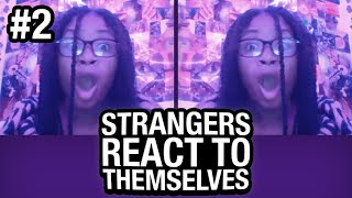 Strangers On Omegle REACT TO THEMSELVES Mirror JUMPSCARE PRANK 2 [upl. by Selij]