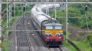 11008 Deccan Express cruising on Scurve [upl. by Kathye383]