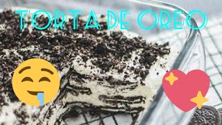 a melhor torta de oreo [upl. by Odrick681]