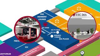 ESC Congress 2018  Congress venue overview [upl. by Artap]