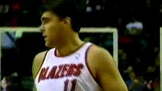 Arvydas Sabonis 31pts10reb7ast VS Phoenix Suns  1998 [upl. by Keely]