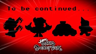 Super Dark Deception  All End Screens Chapter 2 To Be Continued [upl. by Joyann]