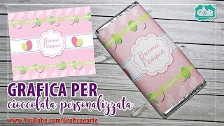 IDEE X EVENTI Cioccolata PERSONALIZZATA per Pasqua  Tut Photoshop 300 [upl. by Anneiv]