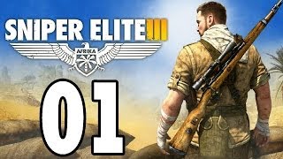 Lets Play Sniper Elite 3 Gameplay German Deutsch PS4 Part 1 [upl. by Osrit]