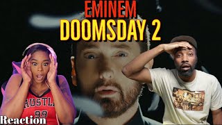 First Time Hearing Eminem  “Doomsday 2” Reaction  Asia and BJ [upl. by Nomaid]