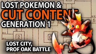 Pokemon Gen 1 Cut Content  People Places amp Pokemon  Dr Lava 13 [upl. by Anawait]