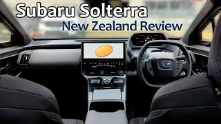 Subaru Solterra  New Zealand Review amp First Drive [upl. by Aurthur]