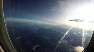 Timelapse GoPro Stockholm Bromma  Brussels Airport [upl. by Rhee]