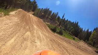 GW116  Holeshot and a Lap around Fossil Bowl MX Clarkia Idaho [upl. by Guilbert]