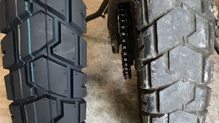 KLR650 Shinko 705 tire review [upl. by Introc7]