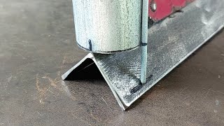 2 tricks for cutting round pipe metal that welders rarely discuss  pipe cutting trick [upl. by Poliard650]