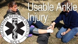 Wilderness Medicine  Usable Ankle Injury [upl. by Mendelson]