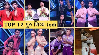 Indias Best Dancer 4 Top 12 Contestants Choreographer Guru Jodi List [upl. by Doralia]