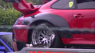 Porsche 993 GT2 Before amp After Terrible Crash [upl. by Neelasor]