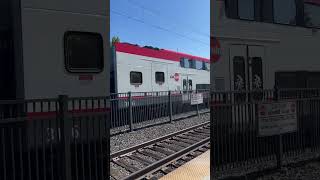 Caltrain 115 departs California Ave Station [upl. by Press357]