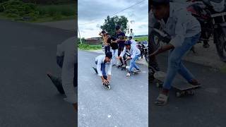 Unseen Skating Training Techniques 🤩🧐 inlineskating skater publicreaction skatingreaction [upl. by Guildroy]