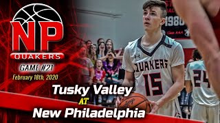 201920 NP Quakers Basketball Game 21 vs Tusky Valley [upl. by Kerk]