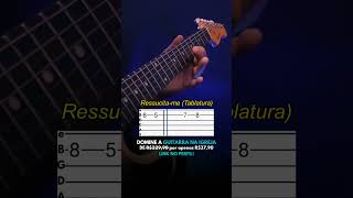 🎸RessucitaMe  Intro Tablatura de Guitarra🔥 [upl. by Sletten]