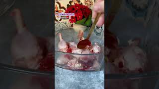 Tovuqdab shashlik tayyorlash youtubeshorts food uysharoitida [upl. by Pearle772]