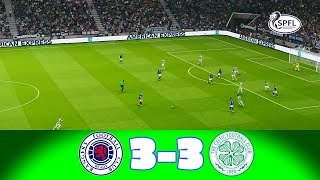 Rangers vs Celtic  Scottish Premiership 202324  Full Match Game🔴 [upl. by Horbal]