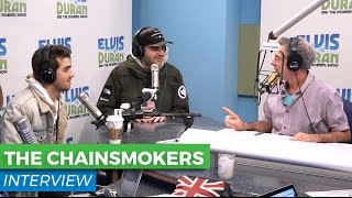 The Chainsmokers Talk New Music  Collaborating With Florida Georgia Line  Elvis Duran Show [upl. by Ahsyas]