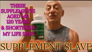 I Am Longevity Glimpse Into My TOXIC Supplement Stack Which Aged Me 120yrs 60IsTheNew30 [upl. by Enael908]