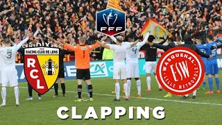 Le clapping après la victoire contre Wasquehal [upl. by Okihcas]