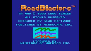 RoadBlasters  NES 1990 [upl. by Anyt]