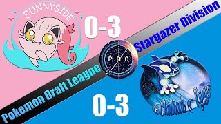 Pokémon Draft League  Sunnyside Scream Tails VS Clonbrook Kyogres  S6 W4 Stargazer Div [upl. by Ahsemed]