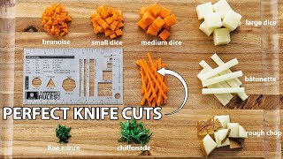 How to Master Basic Knife Skills  Knife Cuts 101 [upl. by Sellma841]