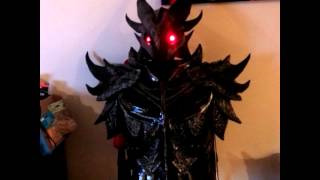 Daedric armor led eye test wireless remote [upl. by Otsuaf]