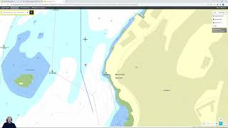Gule sider sjøkart i planlegging av seilas [upl. by Aerdnaxela]