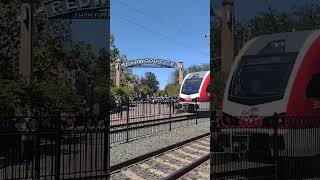 Caltrain electrification test train full speed test 692024 [upl. by Clementius505]