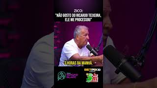 RICARDO TEIXEIRA ME PROCESSOU  ZICO [upl. by Oiciruam]