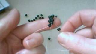 Peyote Stitch tutorial for beginners  Beadweaving with Svetlana Kunina [upl. by Krause]