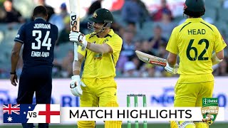 New opening pair set up win after Malan’s lone hand  Australia v England 202223 [upl. by Ivad]