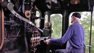 On The Footplate Of GWR 6990 Witherslack Hall at The Great Central Railway Part Two [upl. by Ida]