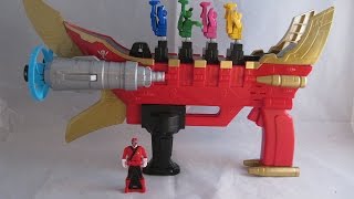 Super Mega Cannon Review Power Rangers Super Megaforce [upl. by Ortensia]