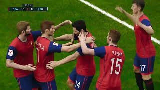 OSASUNA  SOCIEDAD  PES 2021 GAMEPLAY [upl. by Allemac]