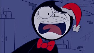 A BENDY CHRISTMAS CARTOON Fanmade Bendy AnimaticAnimation [upl. by Nniuq]