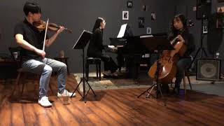 Elgar Salut DAmour piano trio 엘가 사랑의 인사 피아노 3중주 [upl. by Eidob]