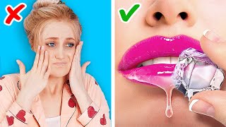 COOL BEAUTY HACKS YOU NEED TO TRY  Genius Girly Tricks by 123 Go Gold [upl. by Cobb]